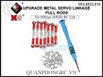 Bộ Upgrade Metal Servo Linkage Pull Rods For WLtoys 144001 RC Car - Đỏ (7 Cái)