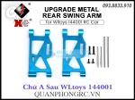 Bộ Chữ A Sau Upgrade Metal Rear Swing For WLtoys 144001 RC Car - Xanh (2 Cái)