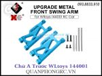 Bộ Chữ A Trước Upgrade Metal Rear Swing For WLtoys 144001 RC Car - Xanh (2 Cái)