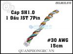 Cáp SH1.0 1 Đầu JST 15cm Silicone Cable 7 Pin