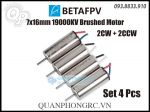 BETAFPV 716 7x16mm 19000KV Brushed Motor 2CW + 2CCW (4Pcs/Set)