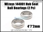 Bạc Đạn Hub Lái Xe WLtoys 144001 4*7*2mm Hub Seat Bearings (2 Cái)