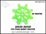 Pát Gắn Mạch FPV 20x20 30x30 FPV Stack Mount Adapter 3D Printed PLA+