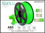 Nhựa In 3D Filament SUNLU ABS 1.75mm 1kg Green (Xanh Lá)
