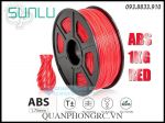 Nhựa In 3D Filament SUNLU ABS 1.75mm 1kg Red (Đỏ)