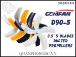 2 Cặp Cánh 5 Lá GEMFAN D90 5 Blades Ducted Propellers (4 Cái)