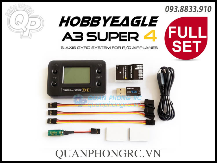 Super 4 Manual Hobbyeagle A3 Super4 Flight Controller - 6-Axis Gyro ...