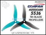 2 Cặp Cánh 3 Lá GEMFAN Hurricane 5536 3-Blade Propellers (4 Pcs/Set)