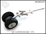 Càng Đáp Bánh Đôi Phuộc Nhún Trước CNC Shock Absorbing Landing Gear 120mm For RC Airplane Lổ 3mm