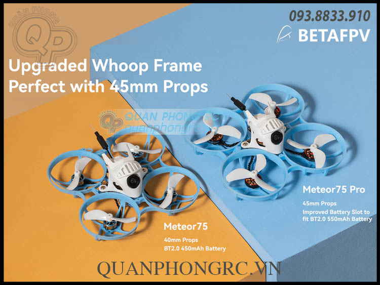 BETAFPV Meteor75 Pro Brushless Whoop Quadcopter 2023 ELRS 2.4G