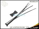 ALZ62 Kẹp Bướm Giữ Chống Đuôi - ALZRC Devil X360 Carbon Fiber Support Rods Reinforcement Plates DX360-U02