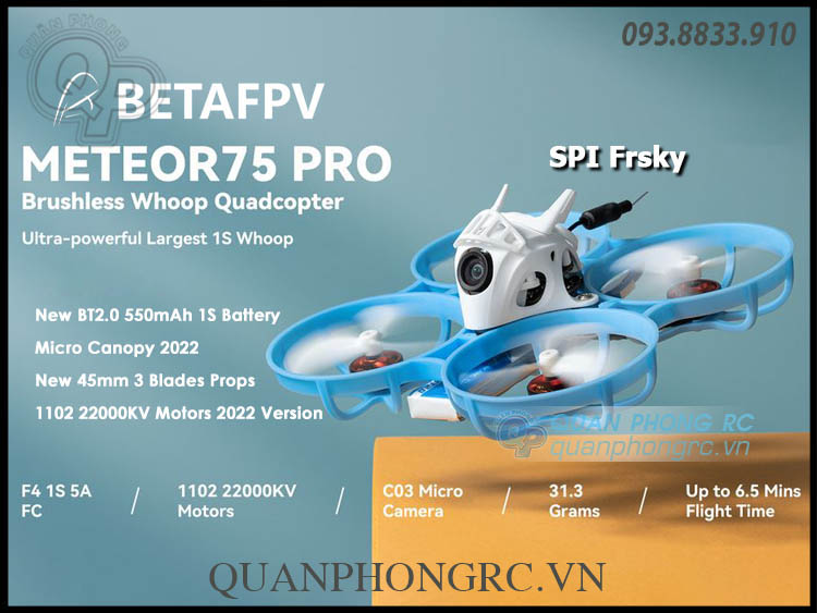 BT2.0 550mAh 1S Battery (4PCS) – BETAFPV Hobby