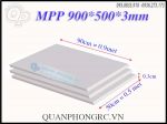 TẤM Xốp Dẻo MPP Bao Đập Nhỏ (500mm x 900mm x 3mm)