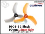 2 Cặp Cánh 3 Lá GEMFAN D90S 3 Blades Ducted Propellers (4 Cái) Lổ 1.5mm