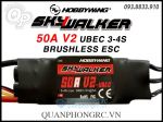 Bộ Điều Tốc Hobbywing SkyWalker 50A V2 UBEC Brushless ESC (3-4S) 80060442
