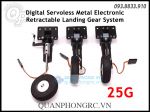 Bộ Càng Đáp Retract Điện 25g Digital Servoless Electronic Retractable Landing Gear System