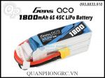 Gens Ace 1800mAh 6S 45C 22.2V LiPo Battery XT60 Plug