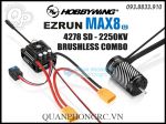 Hobbywing EzRun Combo MAX8 G2 ESC 160A Motor 4278 SD 2250KV (38010405)