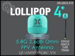 RHCP Foxeer Lollipop 4+ 5.8G 2.6dBi High Gain Omni FPV Antenna (Angle MMCX Tube) 9.5cm (1Pc)