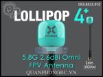 RHCP Foxeer Lollipop 4+ 5.8G 2.6dBi High Gain Omni FPV Antenna (SMA Kim) 10cm (1Pc)