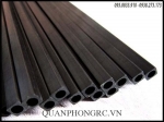 Ống Cacbon Vuông 3mm- Carbon Fiber Square Tube  3mm *3mm*1.5mm (1 Mét)