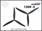 1 Cặp Cánh 3 Lá GEMFAN 1309 3 Blades Glass Fiber Nylon Propeller