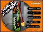 Ovonic 5200mAh 3S 90C 11.1V LiPo Battery XT60 Plug