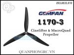 1 Cặp Cánh 3 Lá GEMFAN 1170 3 Blades Glass Fiber Nylon Propeller