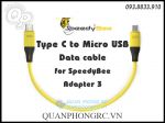Cáp Type C to Micro USB Data Cable for Speedy Bee Adapter 3