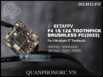BETAFPV F4 1S-2S 12A AIO Brushless Flight Controller 2022 Analog (ELRS 2.4G)