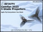 2 Cặp Cánh 3 Lá GEMFAN 2023 3-Blade PC Propellers 1.5mm Hole (4 Cái)