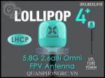 LHCP Foxeer Lollipop 4+ 5.8G 2.6dBi High Gain Omni FPV Antenna (UFL Tube) 9.5cm (1Pc) LHCP