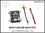 VTX NICE 5.8G 2W 64CH Video Transmitter