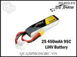 Tattu 450mAh 2S 95C 7.6V LiHV Battery XT30 Plug