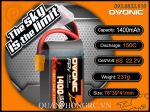 Ovonic 1400mAh 6S 150C 22.2V LiPo Battery XT60 Plug