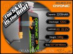 Ovonic 2200mAh 6S 120C 22.2V LiPo Battery XT60 Plug