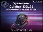 Hobbywing QuicRun 10BL60 Sensored G2 Brushless ESC 60A 30108001 (2S Lipo)