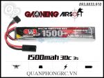 GNB 1500mAh 3S 30C 11.1V LiPo Battery Mini Tamiya Plug