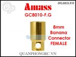 Amass GC8010 8mm Female Golden Connector - Jack Chuối ESC 8mm (1 Cái)