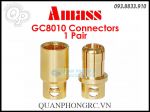 Amass GC8010 8mm Golden Connectors - Jack Chuối 8mm (1 Cặp)