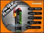 Ovonic PRO 550mAh 3S 100C 11.1V LiPo Battery XT30 Plug