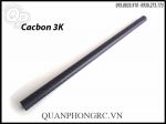 Ống Cacbon 3K - Carbon 3K Tube 18mm OD x 16mm ID (1 Mét)