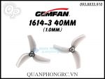 4 Cặp Cánh 3 Lá GEMFAN 1614 3 Blades Propellers 40mm Cốt 1.0mm (8 Pcs/Set)