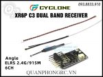 Bộ Thu Sóng CYCLONE XR6P C3 Dual Band 6CH Angle ELRS 2.4G PWM Receiver