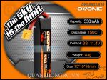 Ovonic FPV 550mAh 3S 150C 11.4V LiHV Battery XT30 Plug