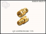 RP-SMA Plug To RP-SMA Jack Straight Antenna Connector - Đầu Chuyển Anten Thẳng 2 Đầu Lổ (1 Cái)