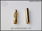 Plug Jack Connector Golden 2.0mm  (1pcs Male or Female) - Jack 2.0mm (1 cặp)