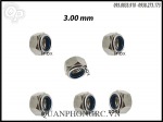 Self-Locking Hex Nuts Nylon Lock Nuts M3 (10pcs/set) - Tán keo lock 3.0mm (10 con/ bộ)