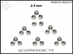 Self-Locking Hex Nuts M2.5 (10pcs/set) - Tán 2.5mm (10 con/ bộ)
