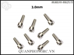 Socket Head Screws Stainless Steel 3M x 15MM (5 con)